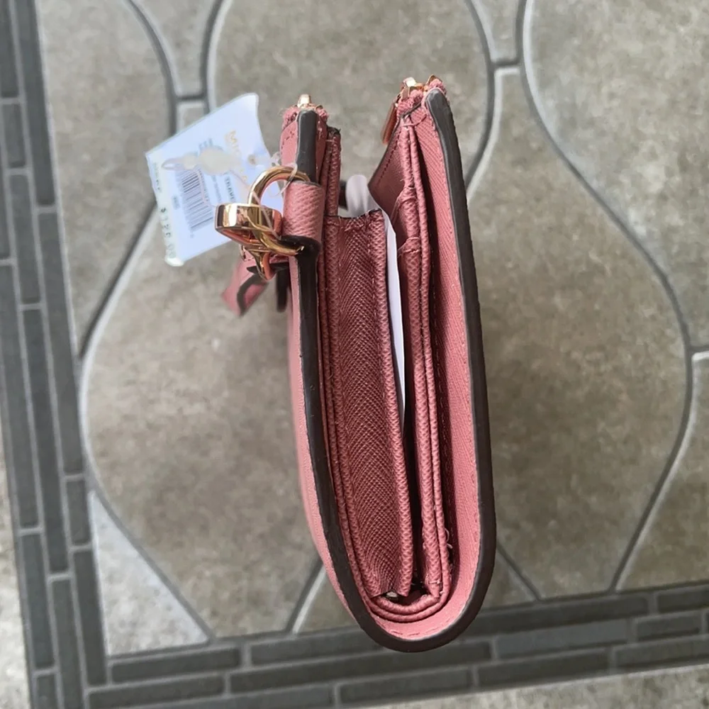 MICHAEL KORS LG DOUBLE ZIP WRISTLET